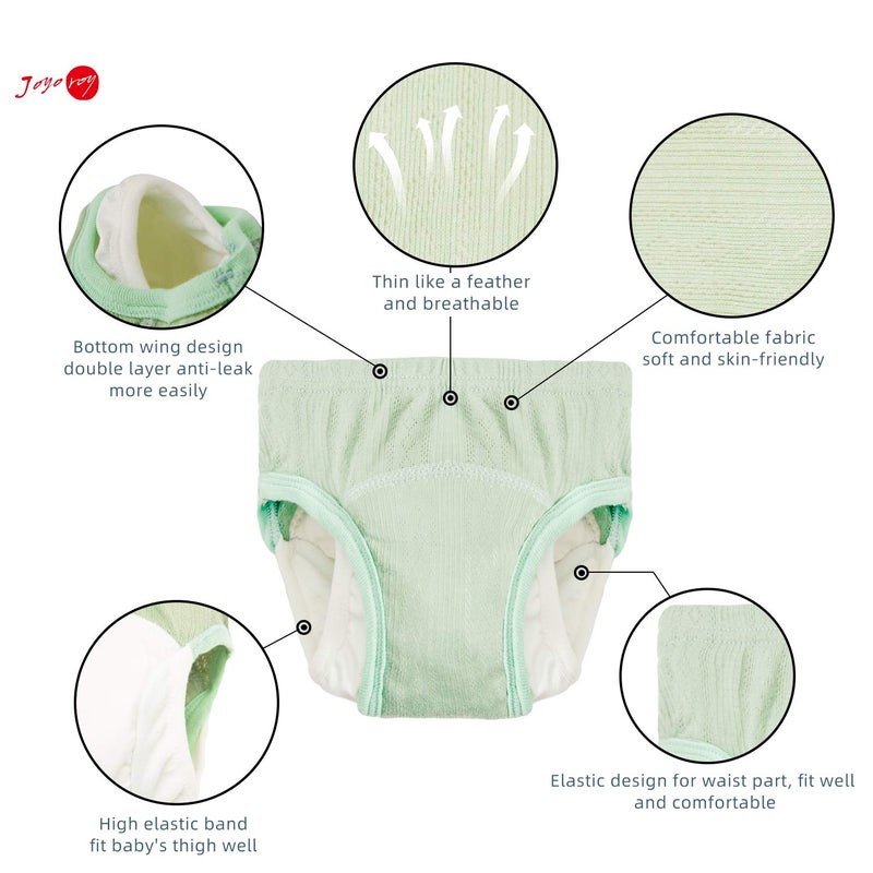 Joyo roy 5Pcs Toddler Training Underwear 1T Boys Training Diapers 100% Cotton Toddler Training Pants Training Pants Boys Cotton Training Pants For Toddlers Potty Training Underwear For Boys - Image 3